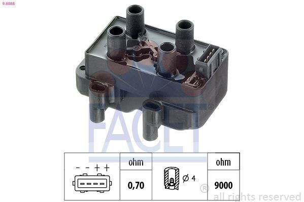 Ritė, uždegimas FACET 9.6088