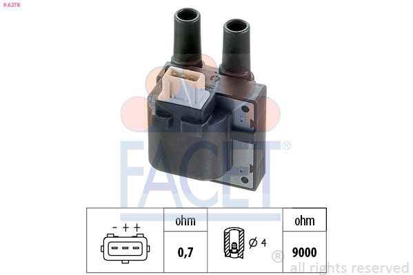 Ritė, uždegimas FACET 9.6278