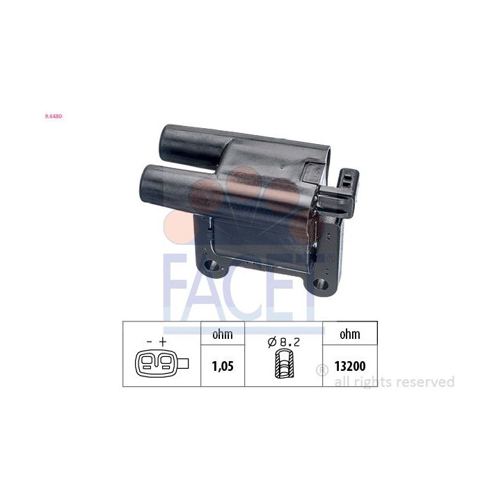 Ritė, uždegimas FACET 9.6480