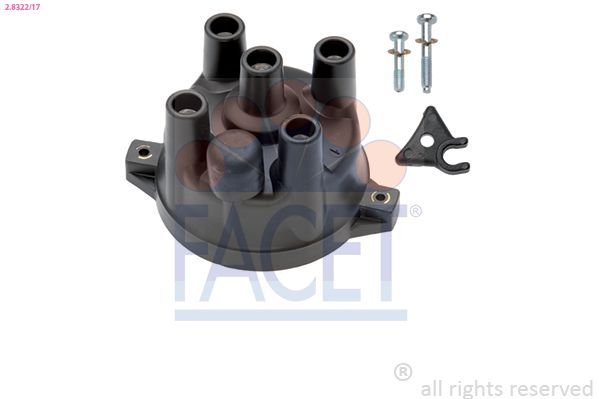 Skirstytuvo dangtelis FACET 2.8322/17