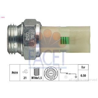 Alyvos slėgio jungiklis FACET 7.0075