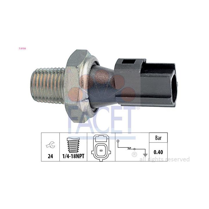 Alyvos slėgio jungiklis FACET 7.0156