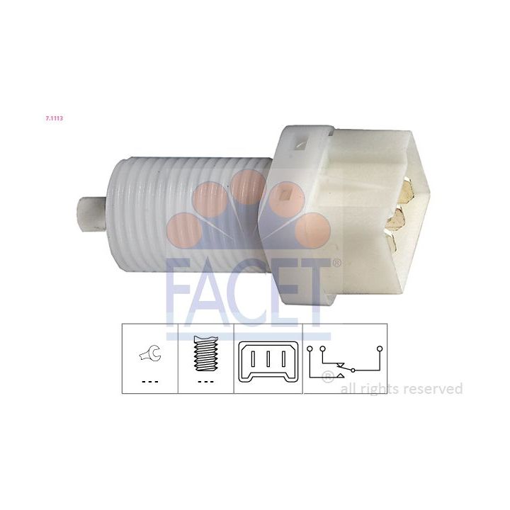 Stabdžių žibinto jungiklis FACET 7.1113
