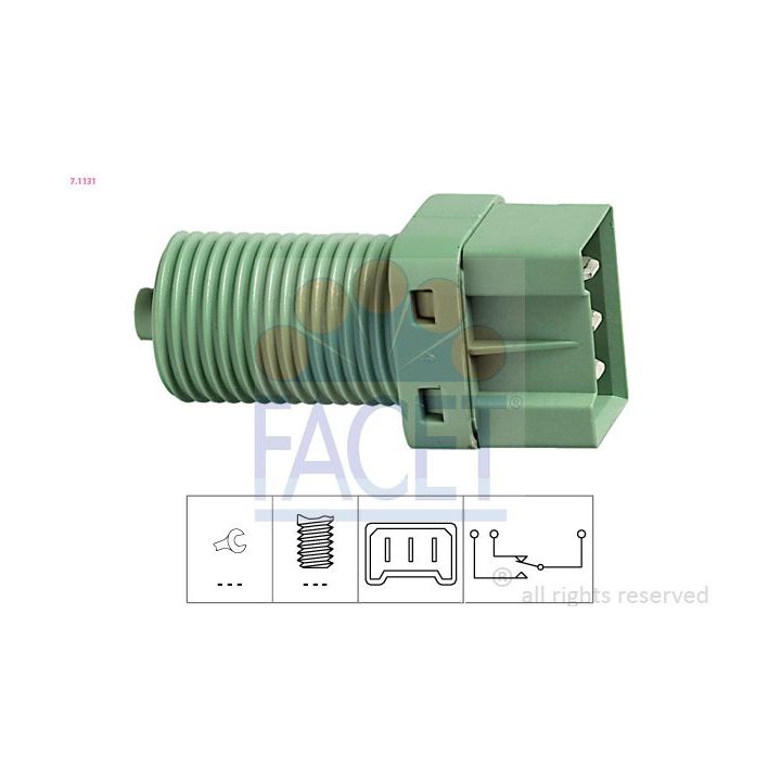 Stabdžių žibinto jungiklis FACET 7.1131