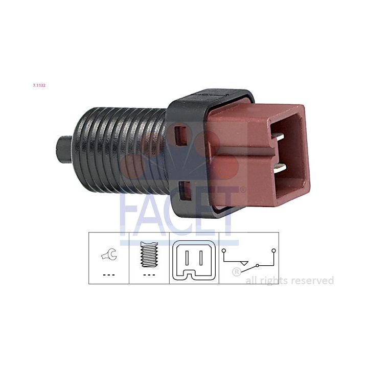 Stabdžių žibinto jungiklis FACET 7.1132