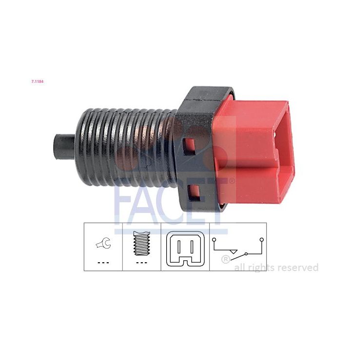 Stabdžių žibinto jungiklis FACET 7.1184