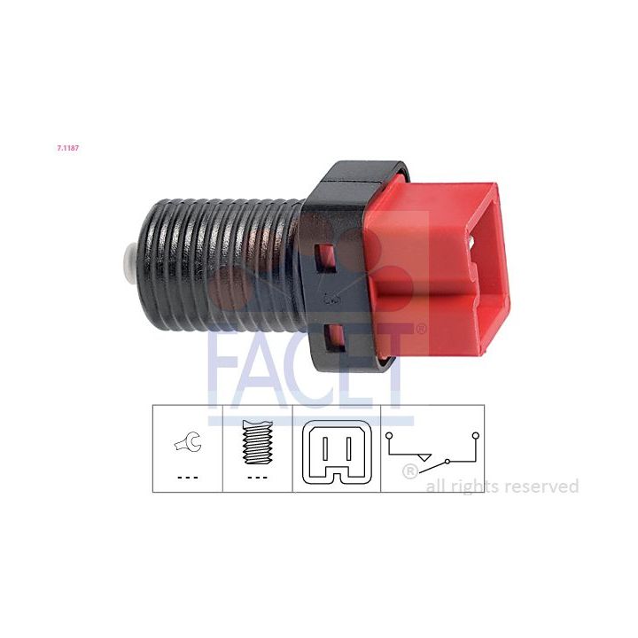 Stabdžių žibinto jungiklis FACET 7.1187