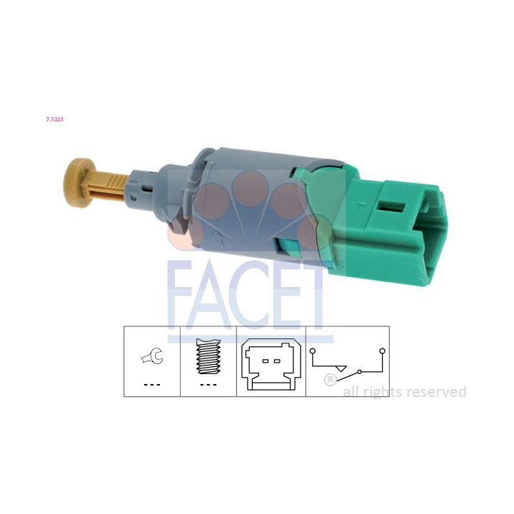 Stabdžių žibinto jungiklis FACET 7.1223