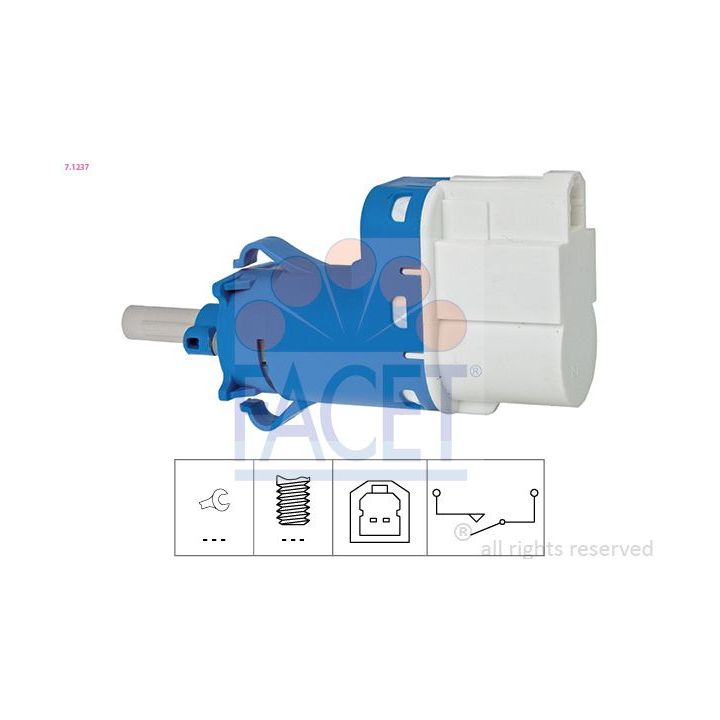 Stabdžių žibinto jungiklis FACET 7.1237