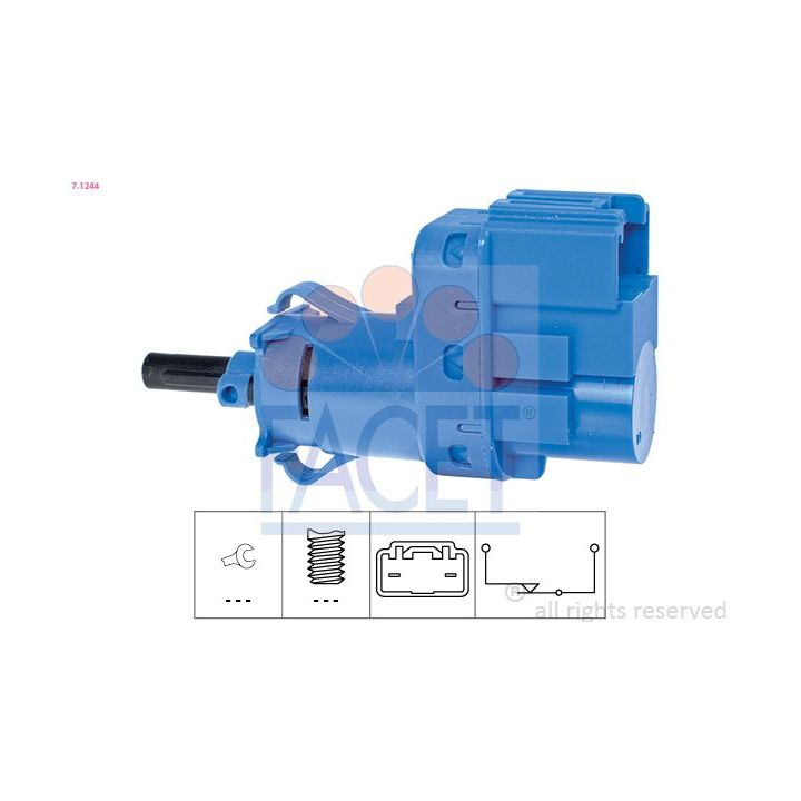 Stabdžių žibinto jungiklis FACET 7.1244