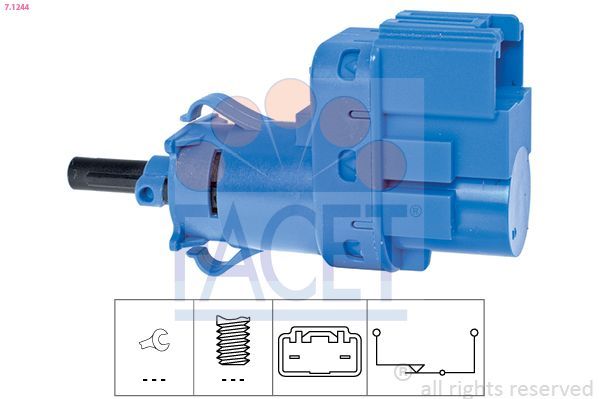 Stabdžių žibinto jungiklis FACET 7.1244
