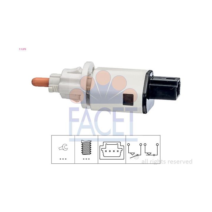 Stabdžių žibinto jungiklis FACET 7.1275