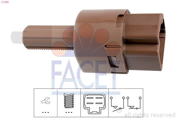 Stabdžių žibinto jungiklis FACET 7.1276