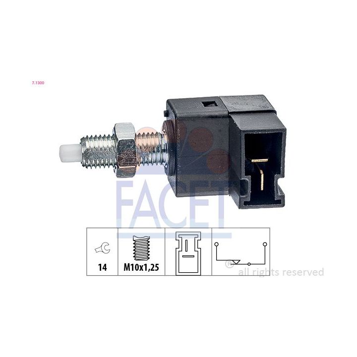 Stabdžių žibinto jungiklis FACET 7.1300