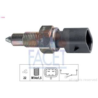 Jungiklis, atbulinės eigos žibintas FACET 7.6038