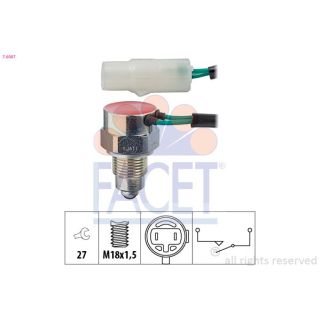 Jungiklis, atbulinės eigos žibintas FACET 7.6087