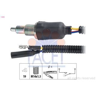 Jungiklis, atbulinės eigos žibintas FACET 7.6093