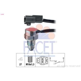 Jungiklis, atbulinės eigos žibintas FACET 7.6197
