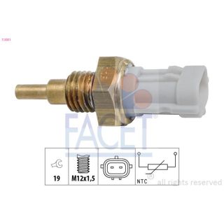 Siuntimo blokas, alyvos temperatūra FACET 7.3351