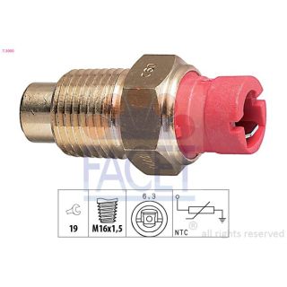 Siuntimo blokas, aušinimo skysčio temperatūra FACET 7.3000