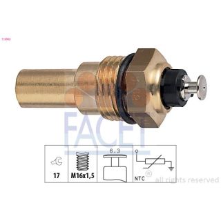 Siuntimo blokas, aušinimo skysčio temperatūra FACET 7.3062
