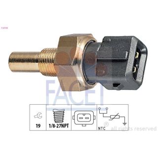 Siuntimo blokas, aušinimo skysčio temperatūra FACET 7.3119