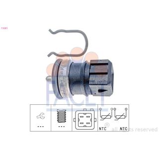 Siuntimo blokas, aušinimo skysčio temperatūra FACET 7.3251