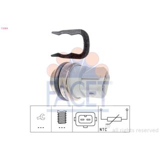 Siuntimo blokas, aušinimo skysčio temperatūra FACET 7.3254
