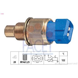 Siuntimo blokas, aušinimo skysčio temperatūra FACET 7.3552