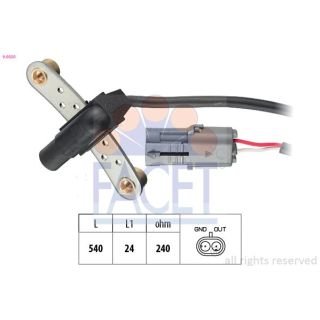 Jutiklis, alkūninio veleno impulsas FACET 9.0020