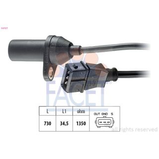 Jutiklis, alkūninio veleno impulsas FACET 9.0157