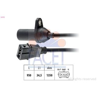 Jutiklis, alkūninio veleno impulsas FACET 9.0175