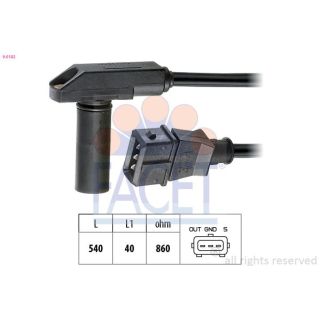 Jutiklis, alkūninio veleno impulsas FACET 9.0182