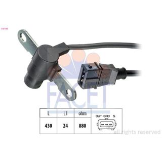 Jutiklis, alkūninio veleno impulsas FACET 9.0198