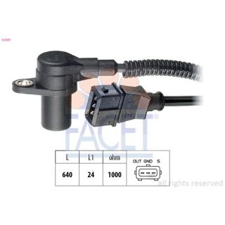 Jutiklis, alkūninio veleno impulsas FACET 9.0301