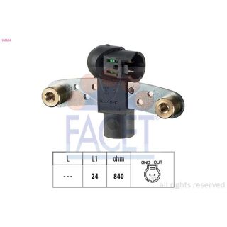 Jutiklis, alkūninio veleno impulsas FACET 9.0324