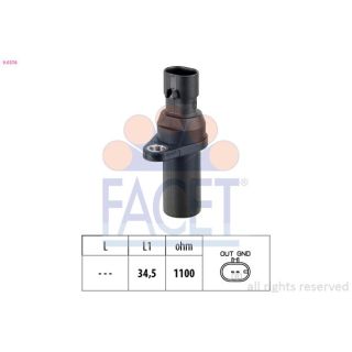 Jutiklis, alkūninio veleno impulsas FACET 9.0378