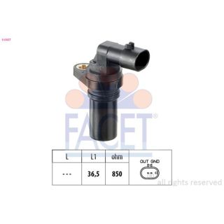 Jutiklis, alkūninio veleno impulsas FACET 9.0407