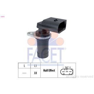 Jutiklis, alkūninio veleno impulsas FACET 9.0472