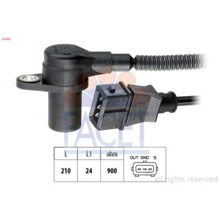 Jutiklis, alkūninio veleno impulsas FACET 9.0562