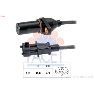 Jutiklis, alkūninio veleno impulsas FACET 9.0569