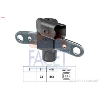 Jutiklis, alkūninio veleno impulsas FACET 9.0600