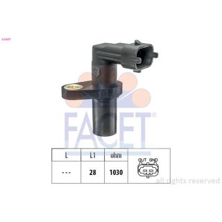 Jutiklis, alkūninio veleno impulsas FACET 9.0697