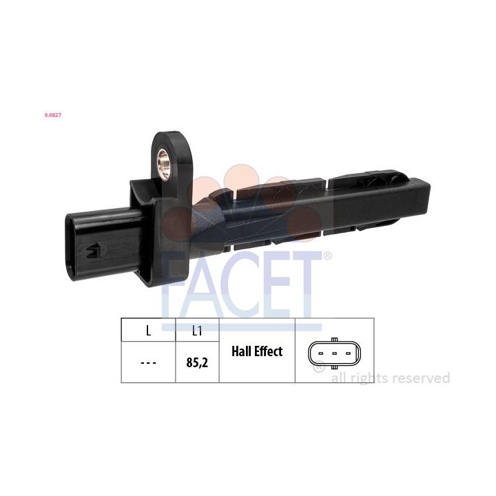 Jutiklis, alkūninio veleno impulsas FACET 9.0827