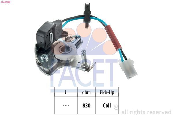 Jutiklis, uždegimo impulsas FACET 8.4976M