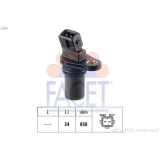 Jutiklis, variklio sūkių dažnis FACET 9.0354