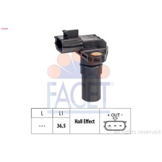 Jutiklis, variklio sūkių dažnis FACET 9.0649