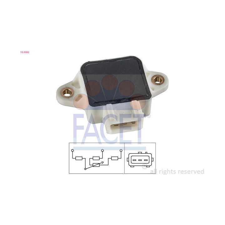 Jutiklis, droselio stūmoklis FACET 10.5082