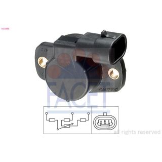 Jutiklis, droselio stūmoklis FACET 10.5096