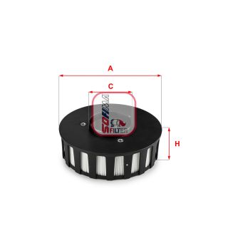 Filtras, karterio alsuoklis SOFIMA S 7686 A